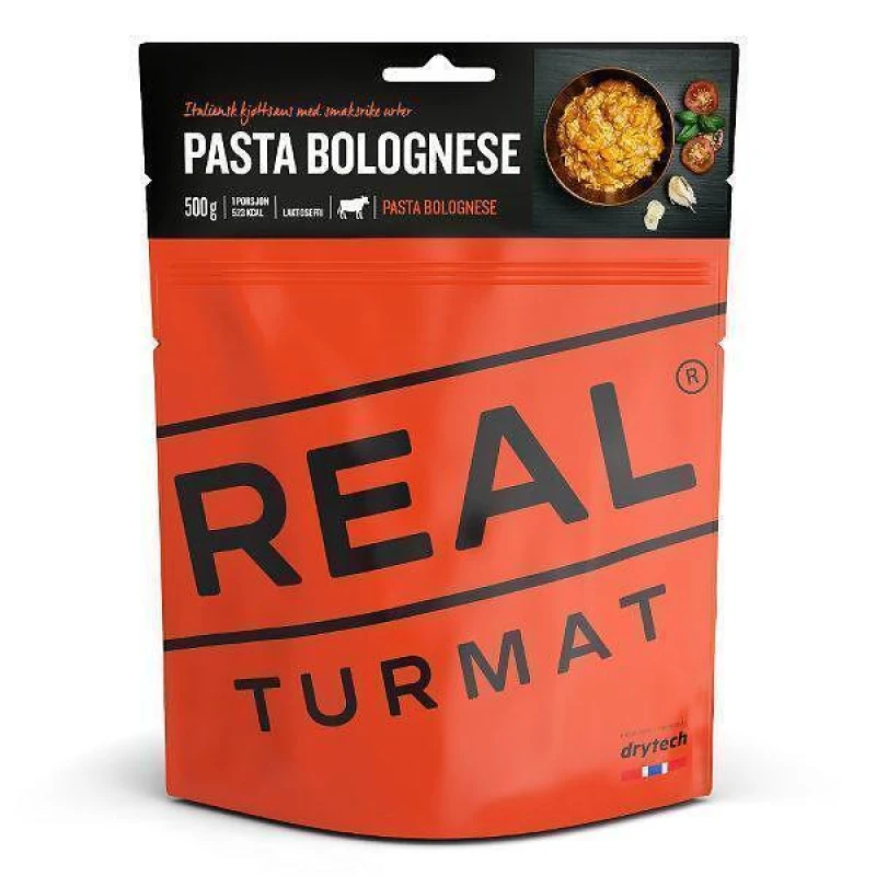 Pasta Bolognese 500g av Real Turmat.